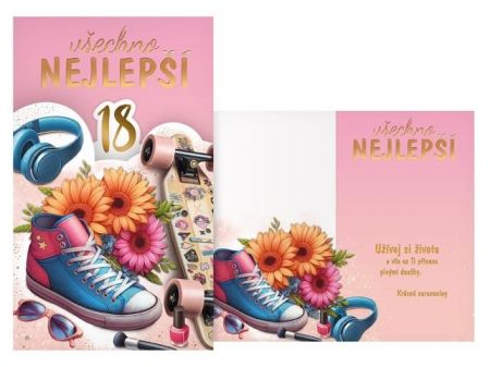 Přání k narozeninám otočné M11-561 W