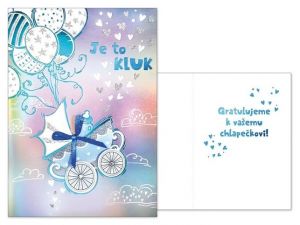 Přání k narození miminka CN-583