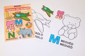 Omalovánky A5 Písmena pro nejmenší, 2. díl (BO106)