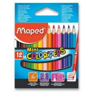 Pastelky Maped Color&sbquo;Peps Mini 12ks