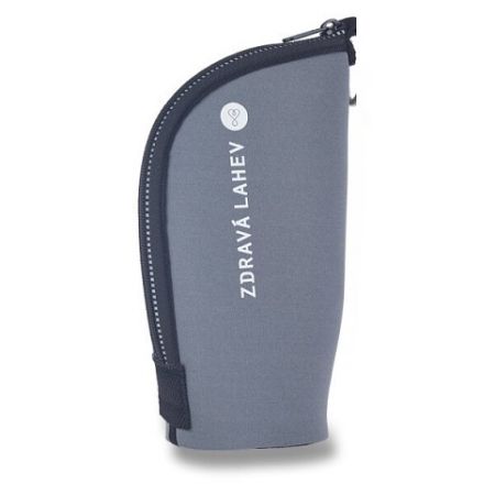 Termoobal na ZDRAVOU láhev 0,5l antracit CABRIO REFLEX