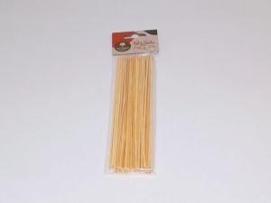 Špejle s hrotem 20 cm bambusové - 50 ks