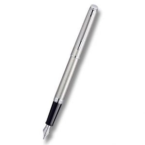 WATERMAN Hémisphere Stainless Steel CT plnicí pero Hrot F (plnící)