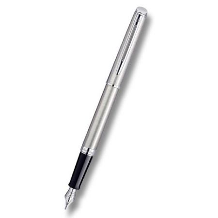 WATERMAN Hémisphere Stainless Steel CT plnicí pero Hrot F (plnící)