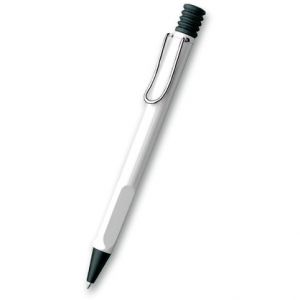 LAMY Safari Shiny White kuličková tužka (kuličkové pero-propiska)