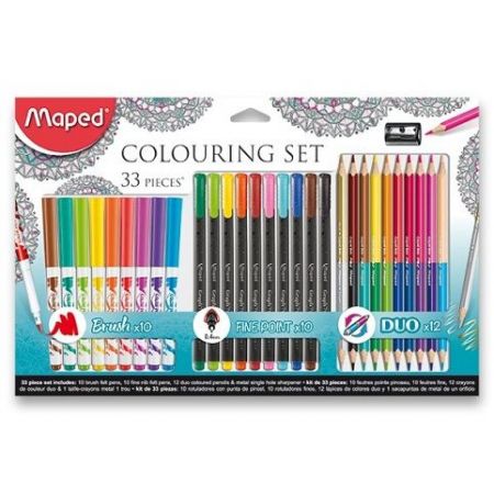 Výtvarná sada Maped Coloring set 33ks