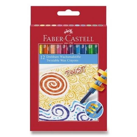 Faber-Castell Voskovky Twist 12ks