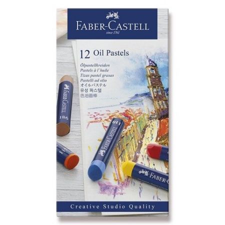 Faber-Castell Olejové pastely 12barev