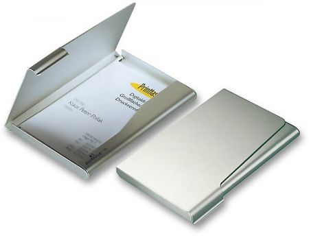 Zásobník na vizitky Durable Stříbrný na 20 vizitek