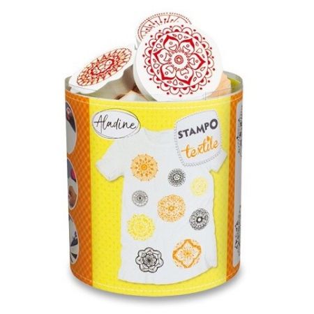 Razítka Aladine Stampo Textile Mandaly