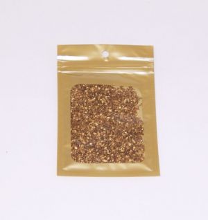 Kamínky skleněné dekorační zalaté 40 g / 2825