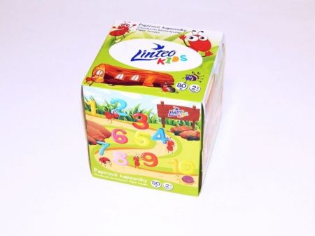 Kapesníky LINTEO KIDS 80ks, kosmet.