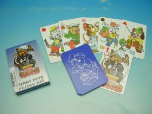 Karty 1652 Černý Petr "Pejsku náš"