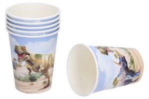 Kelímky párty DINO 250ml, 6 ks (W039216)