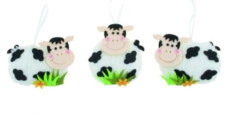Kravička plyšová na zavěšení 7cm /8625/
