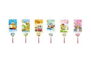 Lampion válec 16 cm Dětský W039042