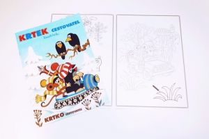 Omalovánky A4 Krtek Cestovatel /31/