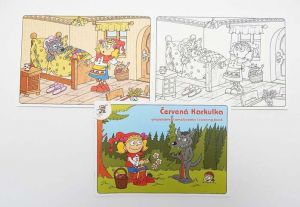 Omalovánky A5 Červená Karkulka