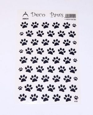 Samolepky Dekorační tlapky / 419