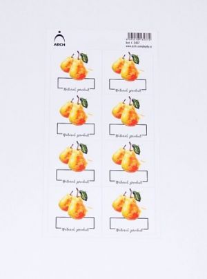 Samolepky HRUŠKY 3437