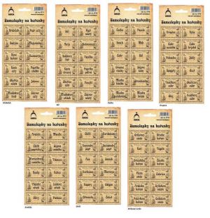 Samolepky na kořenky Koření světa 0701