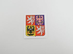 Samolepky Znak České republiky 621