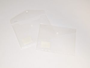 Složka s drukem A5 euroděr., čiré Tempus