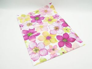 Taška PE oboustranná Lika Květy zahrady 345x500 s průhm.