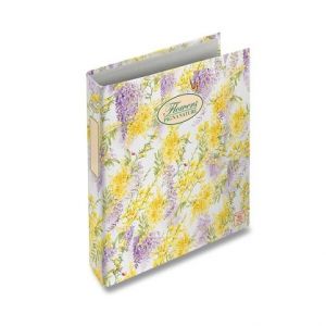 4kroužkový pořadač Pigna Nature Flowers A4, 35 mm, mix motivů