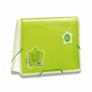 Aktovka na dokumenty Poly Rock zelená, A4