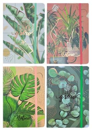 Blok A5 80 listů linka s gumou KYTKY PK59-50