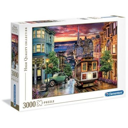 Clementoni - Puzzle 3000 San Franciosco