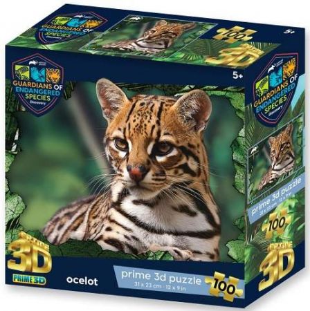 PRIME 3D PUZZLE - GES Ocelot 100 dílků