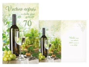 Přání k narozeninám 70 M11-564 T