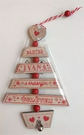ALBI Vánoční ozdoba - Ivana