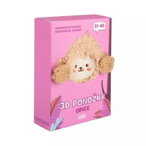 ALBI 3D ponožky - Opice