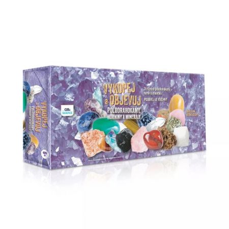 ALBI Vykopej a objevuj - Minerály 12ks
