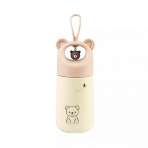 ALBI Béžová termoláhev - Medvídek