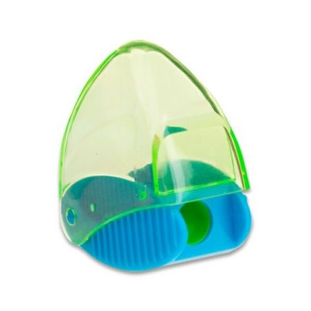 Ořezávátko Kores Snappy - s odpadní nádobou 1 otvor, mix barev