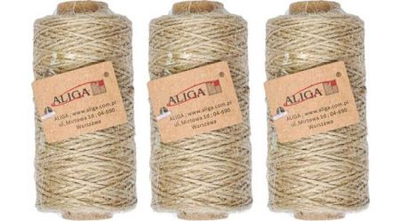 ALIGA provázek SZJ-2329 juta 1mm*100m