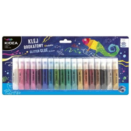 DRF KIDEA lepidlo s brokátem 18 x 6ml