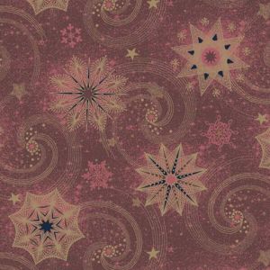 Ubrousky DAISY L (20ks) Gold Red Stars