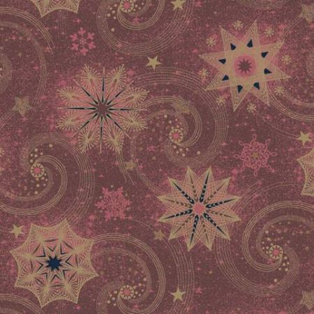 Ubrousky DAISY L (20ks) Gold Red Stars