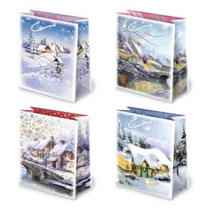 Vánoční papírová taška XL sestava 28