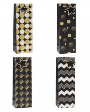 Dárková taška LL láhev LUX hot stamp