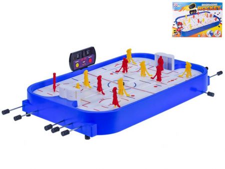 Hokej společenská hra plast/kov v krabici