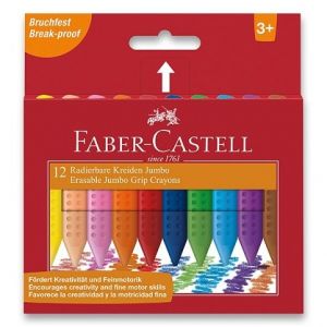 Pastelky Faber-Castell Plastic Colour Jumbo 12 barev
