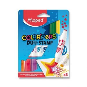 Dětské fixy Color‚Peps Duo Stamp 8 barev