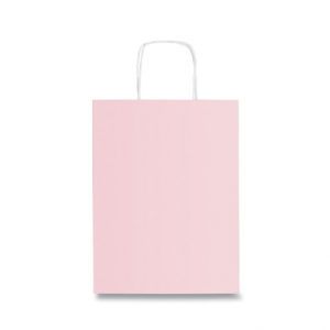 Dárková taška Tinta Unita Pastel růžová, S