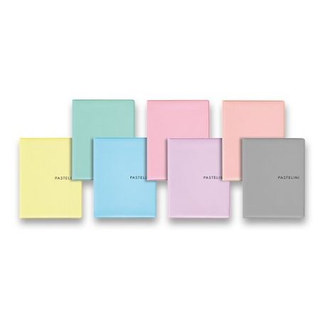 Obal na doklady PASTELINI mix barev